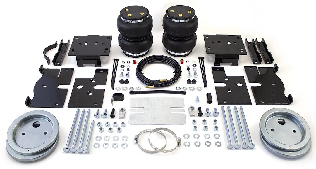 57228 – AIR LIFT Helper Spring Kit, Air Spring Frame Mount Up to 5000 Pounds Of Leveling Capacity Air Adjustable From...
